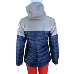 Veste chaude femme Löffler Team Austria Primaloft 100 ÖSV grises - eaux profondes
